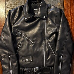 Pull&Bear Black Biker Jacket